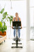 Rower stacjonarny, magnetyczny OVICX Q200X z ekranem dotykowym 15,6" TFT, WIFI bluetooth&app - Galeria zdjęcie 22