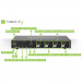 TECHLY PRZEŁĄCZNIK KVM DISPLAYPORT/USB 4X1 4K*30HZ - Galeria zdjęcie 7