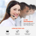 AUDIOCORE SŁUCHAWKI BLUETOOTH CALL CENTER AC864 - Galeria zdjęcie 9
