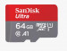 SANDISK ULTRA microSDXC 64GB 140MB/s + SD ADAPTER - Galeria zdjęcie 1