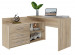 Biurko narożne + komoda DANY 120x50xH76 sonoma - Galeria zdjęcie 1