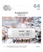 GOODRAM FLASHDRIVE 64GB UME2-WINTER WHITE USB 2.0 - Galeria zdjęcie 3