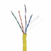 LANBERG KABEL UTP 1GB/S 305M DRUT CCA ŻÓŁTY - Galeria zdjęcie 2