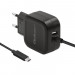 Qoltec Ładowarka sieciowa do Smartfona | 17W | 5V | 3.4A | USB+ USB typC - Galeria zdjęcie 1