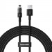 Kabel Baseus Gem Typ C 2.4A 2m (czarny) - Galeria zdjęcie 1