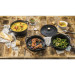 Zestaw 3 naczyń żeliwnych z pokrywką STAUB 40508-386-0 - czarny 24 cm - Galeria zdjęcie 7