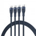 Kabel Baseus Flash Series 3 100W 1,5m (niebieski) - Galeria zdjęcie 5