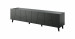 Szafka RTV ETNA 200x42x52 czarny mat - Galeria zdjęcie 2