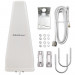 QOLTEC ANTENA 4G LTE DUAL | 14DBI | DOOKÓLNA - Galeria zdjęcie 7