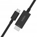 Kabel Belkin Connect USB-C to HDMI 2.1 Cable 2m Black - Galeria zdjęcie 2