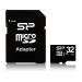 SILICON POWER MICRO SDHC 32GB Class 10 + adapter - Galeria zdjęcie 2