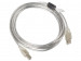 Lanberg kabel usb 2.0 am-bm 3m, ferryt, transparen ca-usba-12cc-0030-tr - Galeria zdjęcie 2