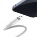 BASEUS KABEL USB-C DO LIGHTNING 20W, 5A, 1M(BIAŁY) - Galeria zdjęcie 2