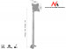 MACLEAN UCHWYT DO TELEWIZORA SUFITOWY 23-42" 50 - 85 CM 30KG MC-504 B SREBRNY TV - Galeria zdjęcie 6
