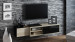 Szafka RTV SIGMA1 180 sonoma/czarny połysk - Galeria zdjęcie 4