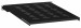 LANBERG PÓŁKA DO SZAF 19" 800MM (1U, 483X500MM) - Galeria zdjęcie 3