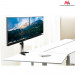 Uchwyt biurkowy do 2 monitorów Maclean MC-714 13"-27" 8kg - Galeria zdjęcie 5