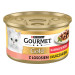 GOURMET GOLD Łosoś i kurczak w sosie mokra karma dla kota - puszka - 85 g - Galeria zdjęcie 1