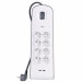 Listwa zasilająca Belkin Power Surge 8-PORT + 2xUSB-A 18W 900J 2m Grey/White - Galeria zdjęcie 1