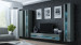 Regał VIGO NEW 180/40/30 szary/szary połysk - Galeria zdjęcie 4