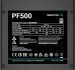Zasilacz DeepCool PF500 500W 80 Plus (R-PF500D-HA0B-EU) - Galeria zdjęcie 2