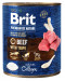 BRIT Premium by Nature Wołowina z flaczkami - mokra karma dla psa - 800 g - Galeria zdjęcie 1