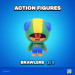 BRAWL STARS S1 ACTION FIGURES 11cm - LEON - Galeria zdjęcie 3