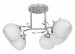 Żyrandol klasyczna lampa sufitowa wisząca Activejet IRMA Nikiel 5xE27 do salonu - Galeria zdjęcie 1