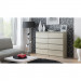 M8 MALWA KOMODA 120CM 8 SZUFLAD SONOMA - Galeria zdjęcie 4