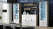 Witryna SOHO S1 dąb sonoma/ biały połysk - Galeria zdjęcie 7