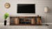 Szafka RTV GRANERO 200x56,7x35 old wood - Galeria zdjęcie 4