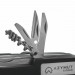 Scyzoryk AZYMUT Tatron - 25 narzędzi + kabura, 90mm czarny ( HK20017BL ) - Galeria zdjęcie 4