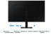 MONITOR SAMSUNG LED 32" LS32D600EAUXEN 100Hz - Galeria zdjęcie 8