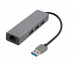 GEMBIRD ADAPTER USB-AM DO LAN GIGABIT HUB USB 3.0 - Galeria zdjęcie 1