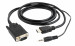 Gembird adapter hdmi-a(m)->vga(f)+audio,na kablu 3 a-hdmi-vga-03-10 - Galeria zdjęcie 1