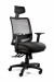 Ergonomiczny fotel biurowy SAGA PLUS czarny - Galeria zdjęcie 1