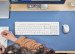 Klawiatura + mysz Trust ODY II Wireless White US (25465) - Galeria zdjęcie 10