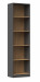 Regał R50 50x30xH181 antracyt/artisan - Galeria zdjęcie 1