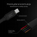 GREEN CELL KABEL USB - USB-C 25CM QUICK CHARGE 3.0 - Galeria zdjęcie 3