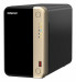 Qnap TS-264-8G, Tower, 2 x 2.5"/3.5" SATA, Intel Celeron N5105/N5095 4C/4T, 8 GB DDR4 onboard not expandable, 2 x 2.5GbE, optional 10GbE, External adapter (PSU) - Galeria zdjęcie 2