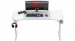 Biurko gamingowe Huzaro Hero 3.3 White  RGB - Galeria zdjęcie 5