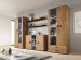 Komoda 120cm SOHO S7 dąb lefkas+ czarny - Galeria zdjęcie 4