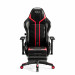 Fotel gamingowy DIABLO X-RAY normal fotel czarno-czerwony - Galeria zdjęcie 2