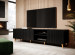Szafka RTV PAFOS 200x40x52 czarny mat - Galeria zdjęcie 4