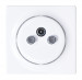 Gniazdko Walli N TV-SAT Outlet FIBARO Walli FGWTFEU-021 - Galeria zdjęcie 1