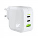 GREEN CELL ŁADOWARKA USB GC POWERGAN 65W PD BIAŁA - Galeria zdjęcie 1