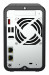Qnap TS-264-8G, Tower, 2 x 2.5"/3.5" SATA, Intel Celeron N5105/N5095 4C/4T, 8 GB DDR4 onboard not expandable, 2 x 2.5GbE, optional 10GbE, External adapter (PSU) - Galeria zdjęcie 6