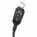Kabel Baseus Unbreakable USB-IP 2.4A 1m (czarny) - Galeria zdjęcie 4