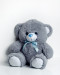 Miś TOMMY 65cm szary - Galeria zdjęcie 1