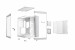 OBUDOWA BE QUIET! Light Base 600 DX White - Galeria zdjęcie 3